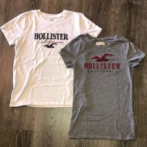Hollister Embroidered Bundle T-Shirts